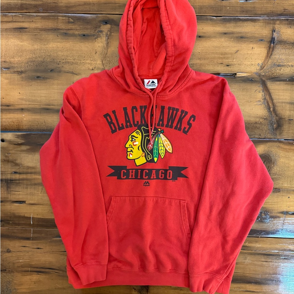 Red Chicago Blackhawks Hoodie Men’s size M